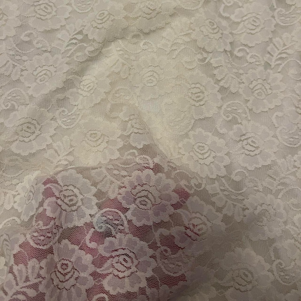 Yellow lace ruffle cami - Picture 5 of 6